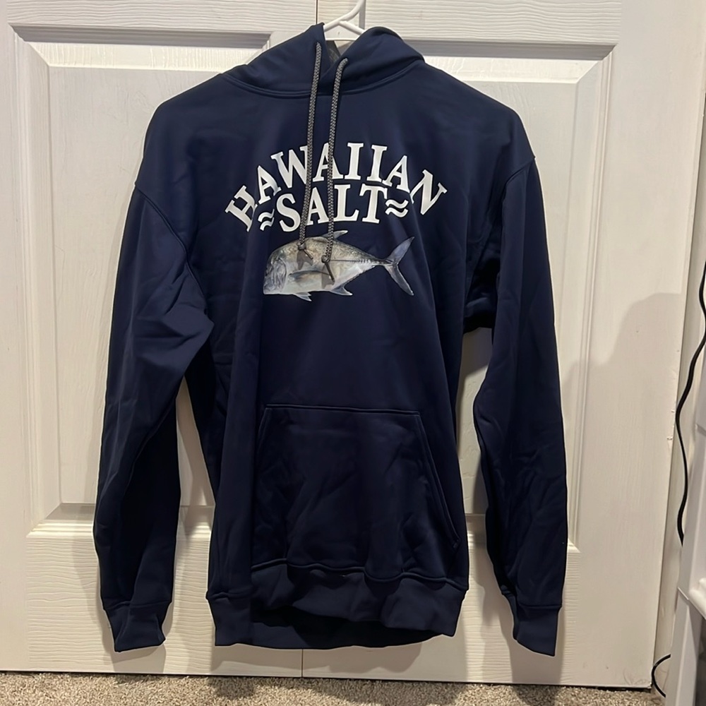 blue small hoodie